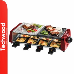 Grelhador Raclette 8 Pessoas 1200W TECHWOOD - (TRGP-885)