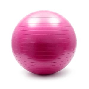 Bola de Ginástica Ø65cm Rosa - (WOZ-12)