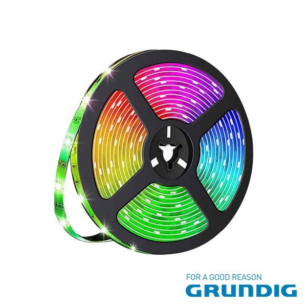 FITA 150 LEDS RGB 12V 5m GRUNDIG - (03671)