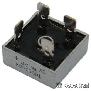 Ponte Retificadora 100V-35A VELLEMAN - (100V35)