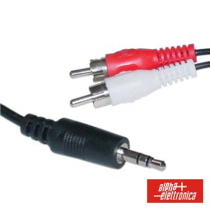 Cabo Jack 3.5mm Macho St / 2-Rca Macho 10m - (11-3-002/10)