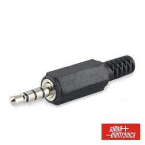 Ficha Jack Macho 3.5mm 4p - (11-30)