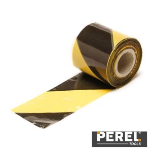 Fita De Sinalização Preta/Amarela - 250M PEREL - (1188-250)