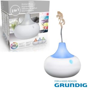 Difusor de Aroma e Humidificador 2em1 RGB GRUNDIG - (12133)