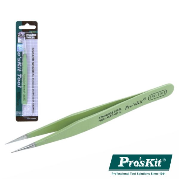 Pinça Anti Estática 120mm PROSKIT - (1PK-101T)