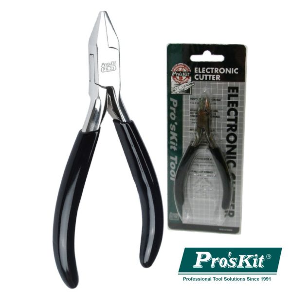 Alicate De Corte Diagonal Recto Profissional 110mm PROSKIT - (1PK-23)