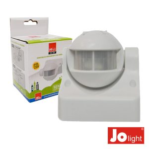 Detetor De Movimento Pir De Parede Branco Jolight - (23-104)