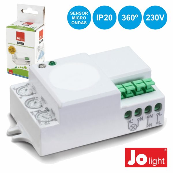 Detetor De Movimento Por Micro-Ondas JOLIGHT - (23-121)