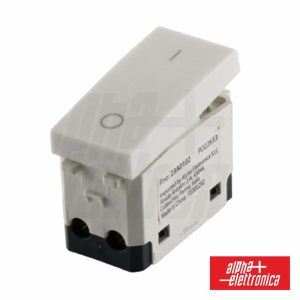 Interruptor Basculante 10A-250V On-Off SERIE ASTRA ALPHA - (23A0102)