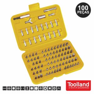 Conjunto De 100 Pontas P/ Electrónica TOOLLAND - (3040-100)