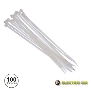 Abraçadeira Plástica 250x4.8mm Branco Edh - (31.660/3)