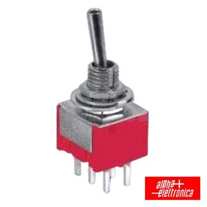 Interruptor Alavanca Miniatura On-Off-On Ci - (310-042)