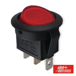 Comutador Miniatura 6.5a-250v Spdt On-On - (320-060)