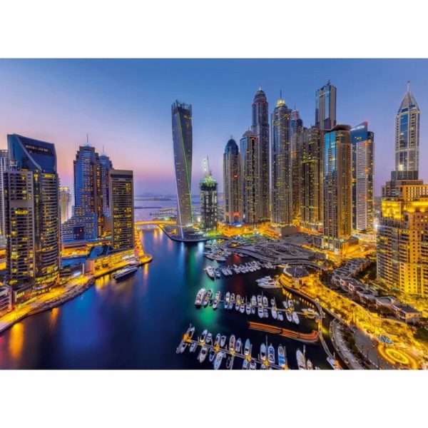 Puzzle 1000pcs 69x50cm DUBAI CLEMENTONI - Image 2