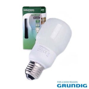 Lâmpada E27 8W=40W 230V Eco 400lm 2700k Grundig - (42169376)