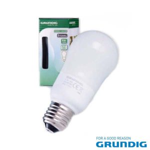 Lâmpada E27 8W=40W 230V Eco 400lm 2700k Grundig - (42169413)