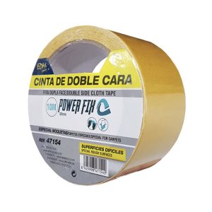 Fita Adesiva Dupla Face Textil 50mm 10m - (47154)