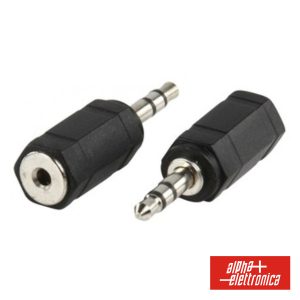 Ficha Adaptadora Jack 3.5mm Macho/ Jack 2.5mm Fêmea St - (70-006)