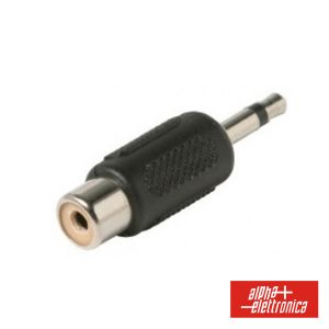 Ficha Adaptadora Jack 3.5mm Macho Mono / Rca Fêmea - (70-315)