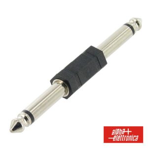 Ficha Adaptadora Jack 6.35mm Macho Mono / Jack 6.35 Macho Mo - (70-326)