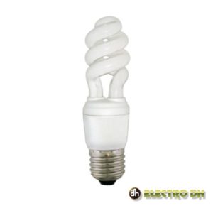 Lâmpada E27 9W=45W 230V Eco Espiral 6400k Edh - (80.396/9/DIA)