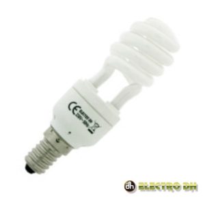 Lâmpada E14 11W=60W 230V Eco Espiral 540lm 6400k Edh - (80.400/11/DIA)