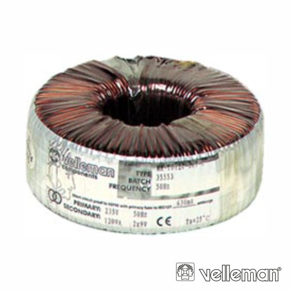 Transformador Toroidal 80va 2x18v / 2x2.22a - (8018)