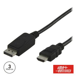 Cabo Displayport Macho/ HDMI Macho 3m - (93-571DP/3)