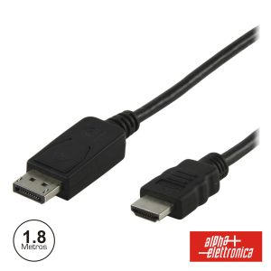 Cabo Displayport Macho / HDMI Macho 1.8m - (93-571DP)