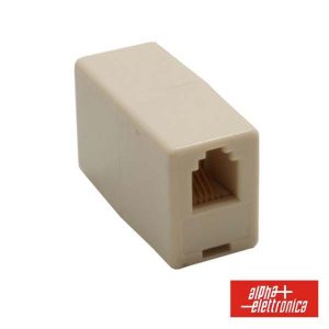 Adaptador De Telefone 4p4c 1fêmea / 1fêmea - (94-411)