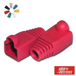 Capa Protectora P/ Conector RJ45 Vermelho - (94-925R)