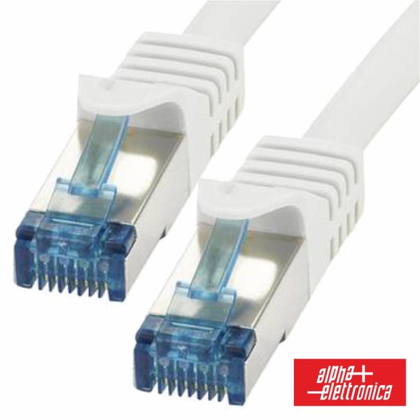 Cabo S/Ftp CAT6a Lszh Cobre Puro 1M Branco - (95-710/01WB)