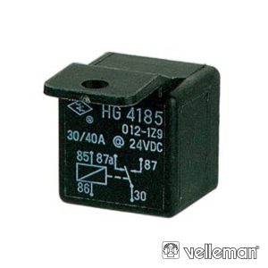 Relé 24Vdc Inversor Unipolar 30a/24V - (960/24)