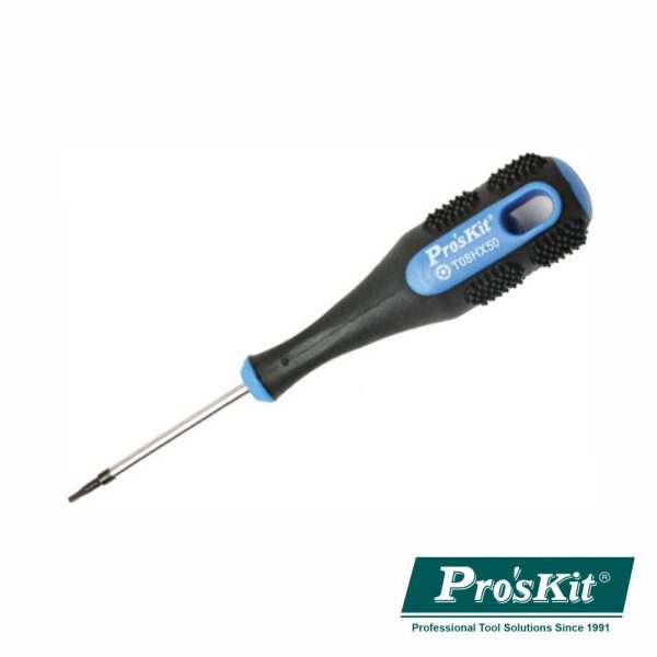 Chave Torx C/ Furo T08h PROSKIT - (9SD-200-T08H)