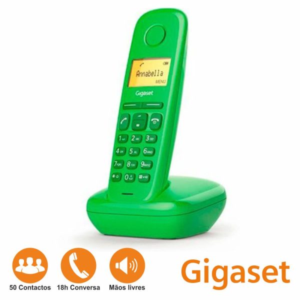 Telefone S/ Fios A170 Verde Gigaset - (A170G)