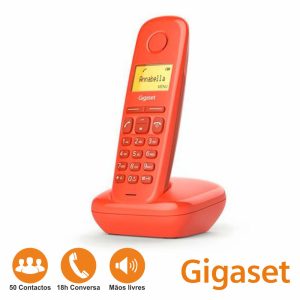 Telefone S/ Fios A170 Vermelho Gigaset - (A170R)