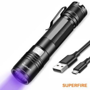 Lanterna UV 395nm SUPERFIRE - (A5-395)