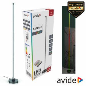 Tubo LED RGBW 1.5m 11.5W Controlo Música IP20 AVIDE - (ABLSBL-CL12W-RGBW)