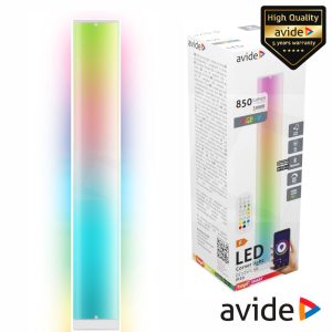 Tubo LED RGB+3000K 11.5W C/ Sensor Som Bluetooth WIFI AVIDE - (ABLSBL-CL9W-RGBIC)