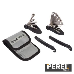 Conjunto De Ferramentas P/ Bicicleta C/ Bolsa Cintura PEREL - (ABTS1N)