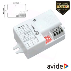 Detetor De Movimento Micro-Ondas P/ Painel LED Ip66 AVIDE - (ACL-IP66-SENSOR)