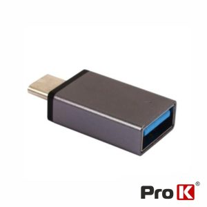 Adaptador Micro USB-B Macho / USB-A 3.0 Fêmea PROK - (ADPUSB3.0B/3)