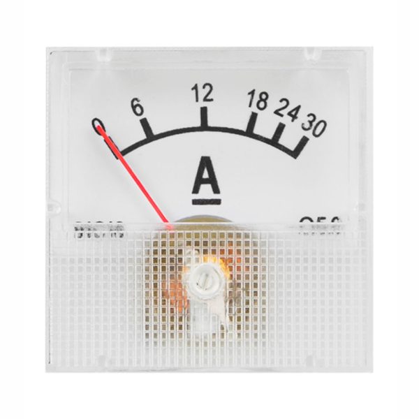 Amperímetro Analógico de Painel 30A DC - (AIM4030A(P))