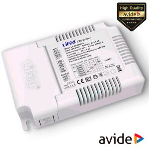 Regulador Luz Dimmer P/ Painel LED 48W AVIDE - (ALP-DDRVR48)