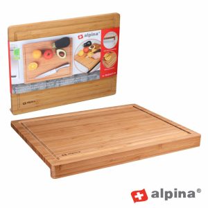 Tábua de Bambu P/ Cozinha 45x35x3.6cm ALPINA - (ALP356)