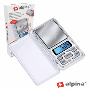 Mini Balança Precisão Digital 300g / 0.01g ALPINA - (ALP799)