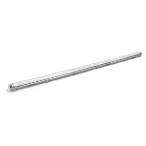 Armadura T8 C/ Lâmpada LED Tubular 22W 150cm 6500K IP65 - (ALTT8150X1CW)