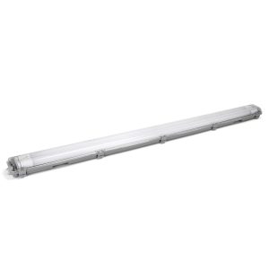 Armadura T8 C/ 2 Lâmpadas LED Tubular 2x22W 150cm 6500K IP65 - (ALTT8150X2CW)