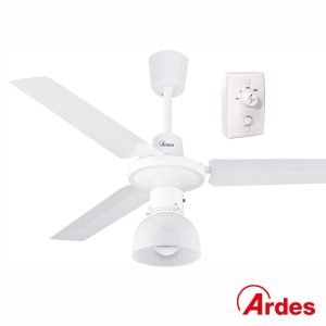 Ventoinha de Teto 65W 120cm C/ Controlador E Luz ARDES - (AR5A120L)