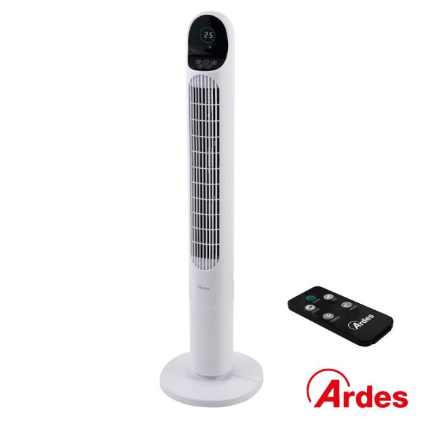 Ventilador Torre 45W C/ Comando Branco ARDES - (AR5T1000)